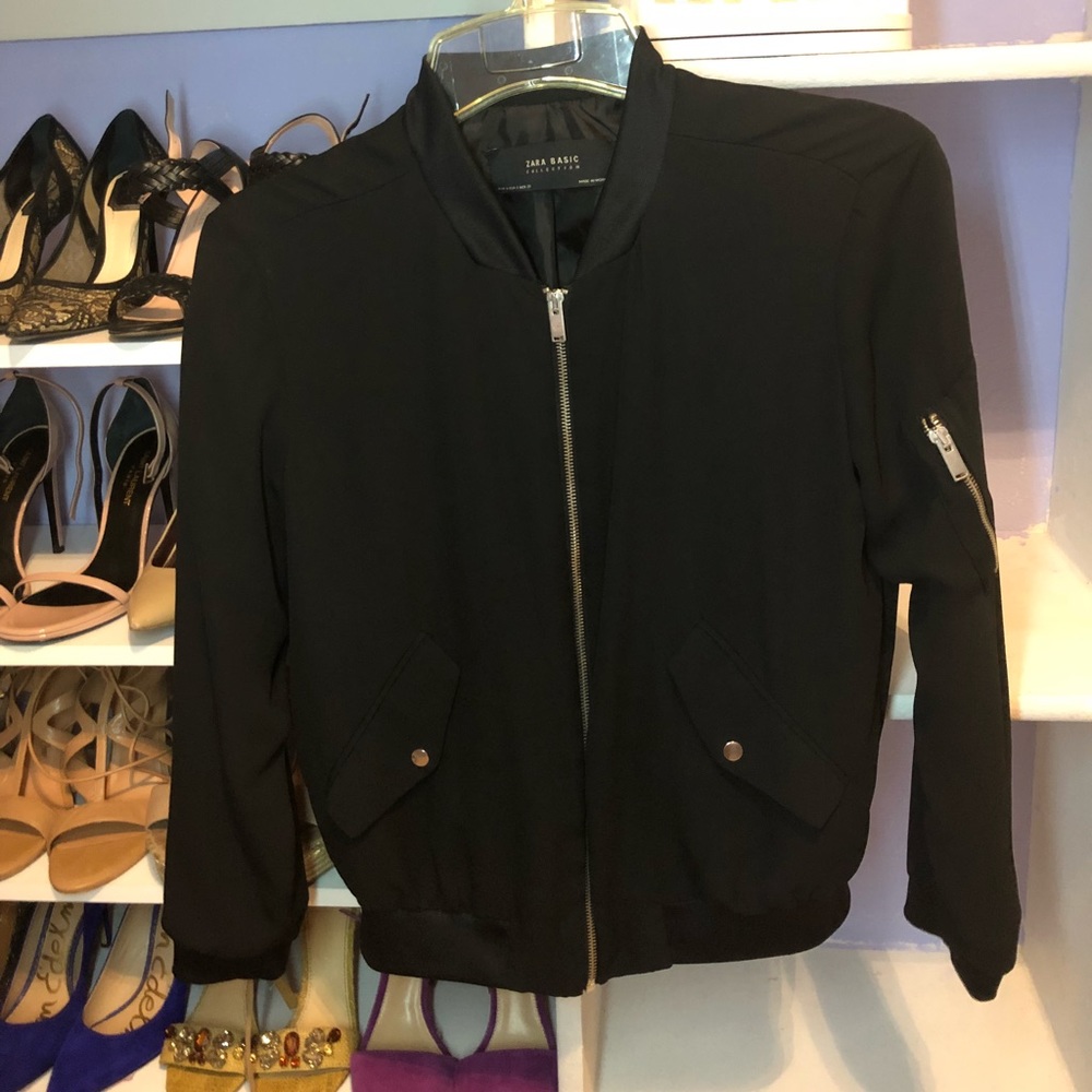 Zara bomber jacket